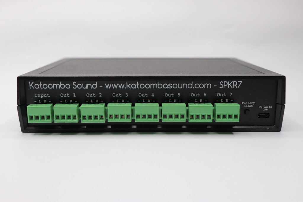 Speaker Switch Rear View
